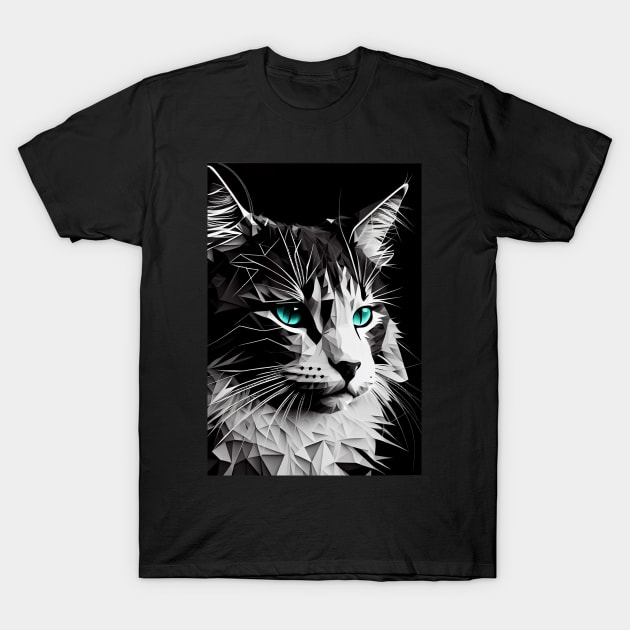 Cat Beauty #5 T-Shirt by MarkColeImaging